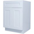 Northville Cabinetry Elegant white Base Cabinet 24 ew-B24